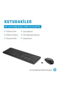 HP 18H24AA Kablosuz Q İngilizce Klavye-Mouse Seti 